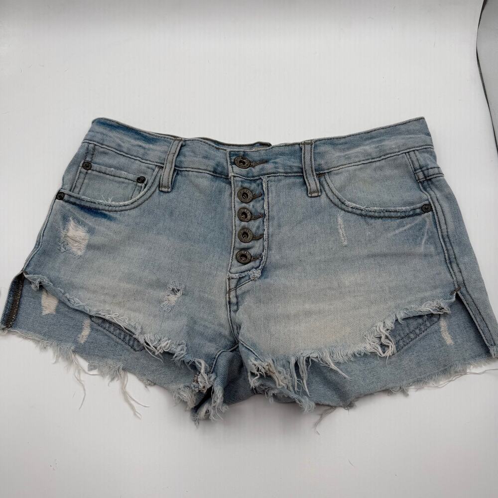 We The Free Runway Cutoff Denim Shorts